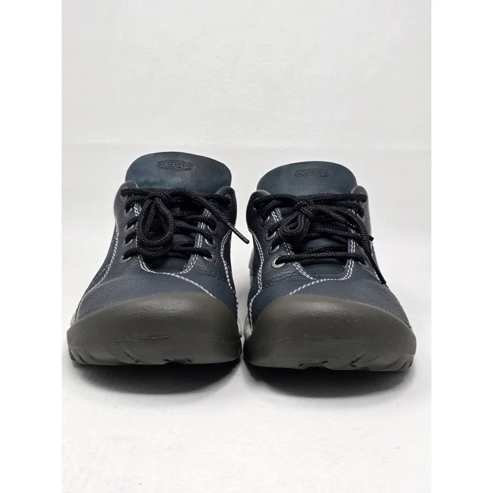 KEEN Targhee II Low Womens Waterproof Hiking Shoes Grey Teal 1017120 Size 8 W